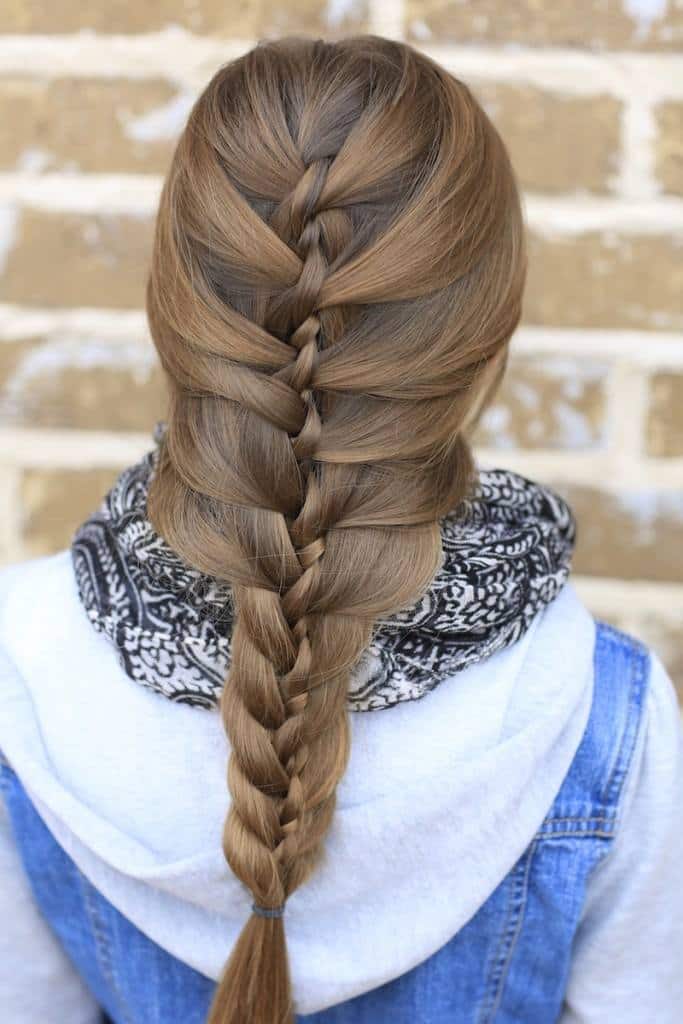 Quick  Easy Hairstyles With French Braid  Ethnic Fashion Inspirations