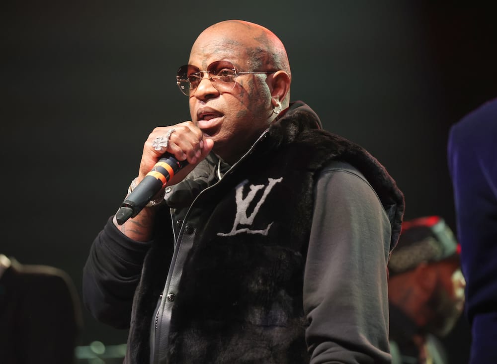 Cash Money Records CEO and Founder Birdman speaks to the audience