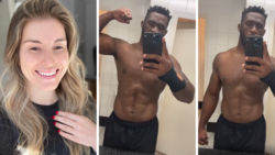 "Sleeping video payback": Rachel pokes fun at hubby Siya with a revenge clip of him in the bathroom after gym
