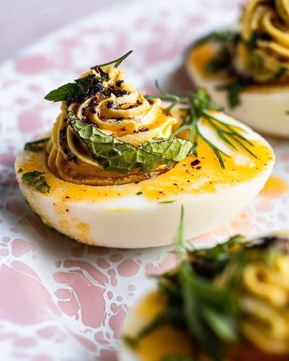 devilled eggs keto