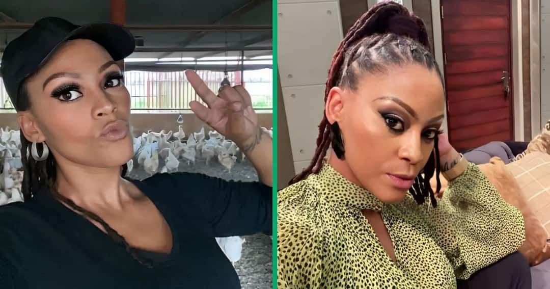 Letoya Makhene left her fans gushing after sharing photos of her and her sons