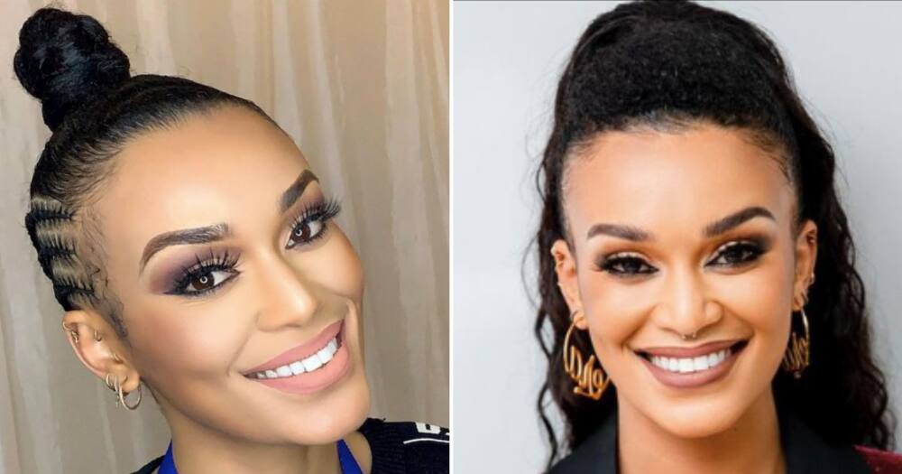 Pearl Thusi shows off cute baby