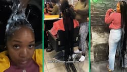 American woman shares stunning hair transformation done in Cape Town: Floor-length braids at an unbeatable price