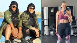 Connie Ferguson's workout video sparks heated debate about her daughters Alicia and Lesedi's weight