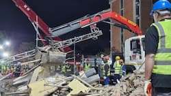 George building collapse: 7 lives lost, search continues