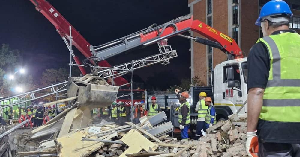 The death toll in the George building collapse has risen to seven.