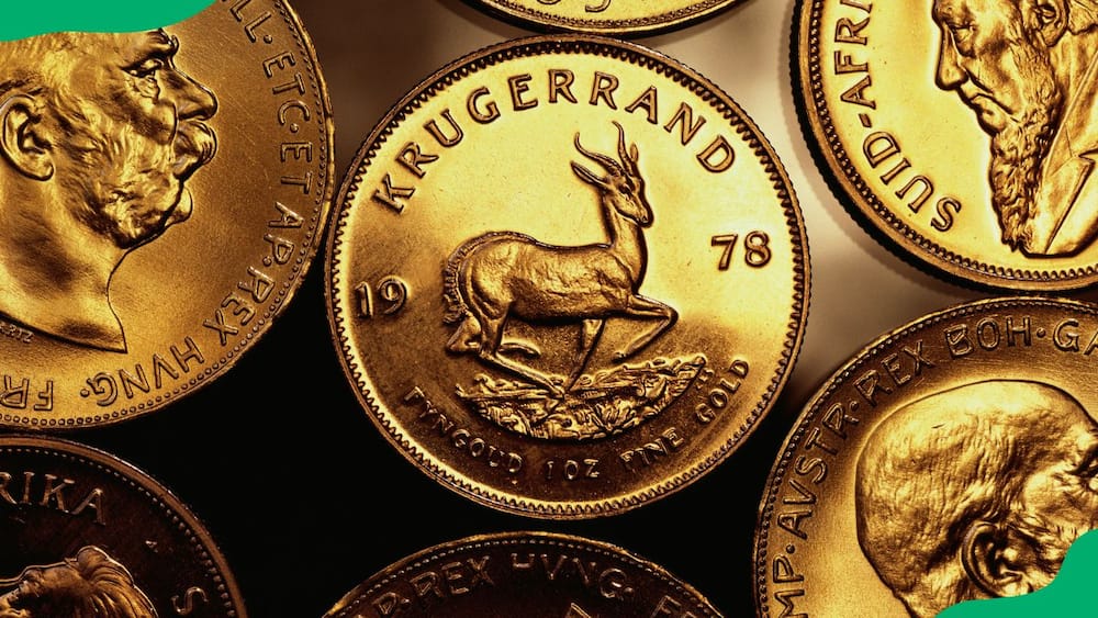 Krugerrand old coins from 1978