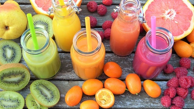 Fruit recipe for smoothies
