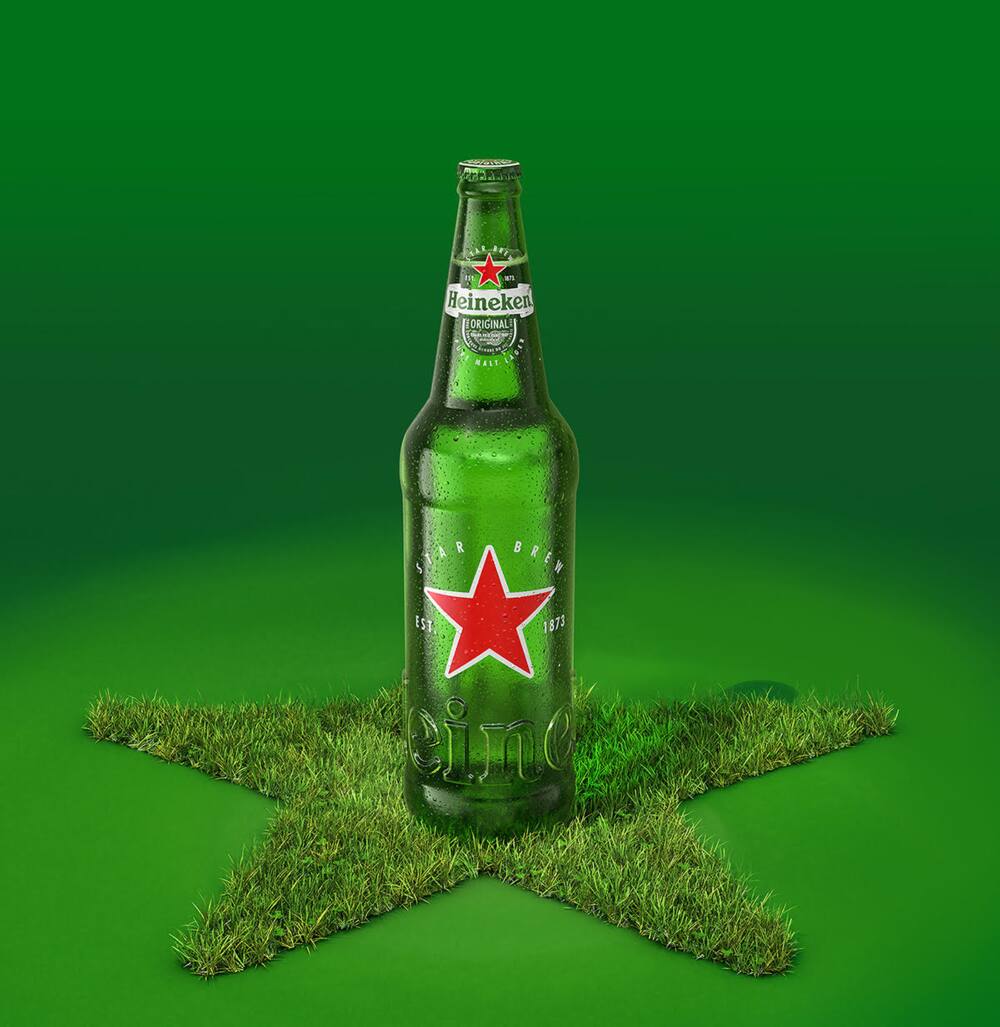 Heineken® new beer bottle