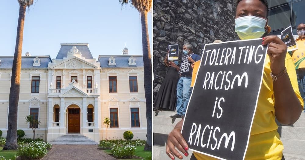 Stellenbosch University, father, students, racist, viral video, apology, investigation