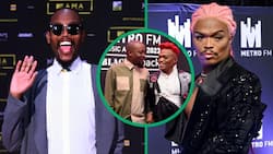 Somizi shares adorable video playing with Moshe Ndiki's twins, fans react: "Cuteness overload"