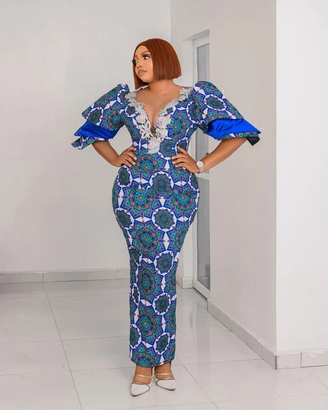 Latest ankara styles hot sale for traditional wedding