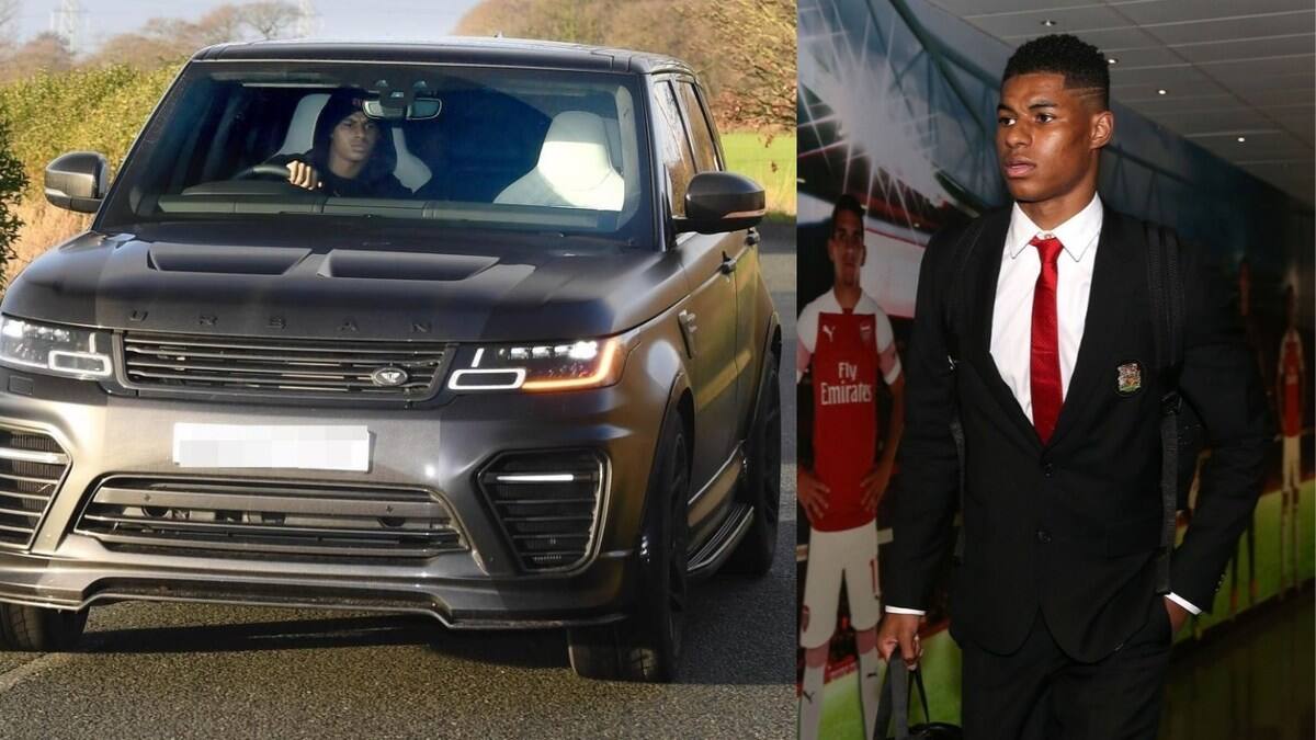 Man United Star Marcus Rashford Shows Off R5 25m Luxurious Car Collection