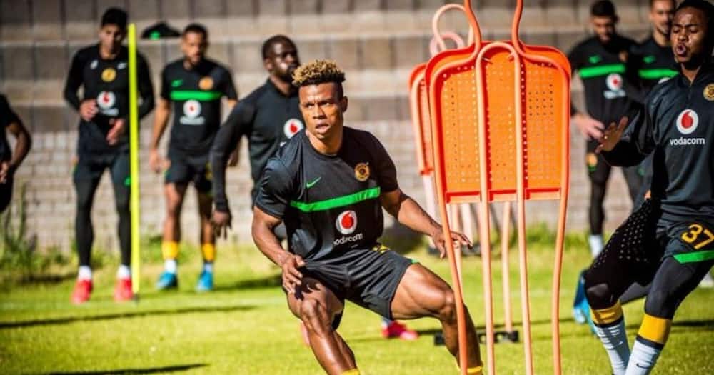 Kaizer Chiefs have confirmed that Sao Tome star Jardel Nazare is training with the club. Image: @KaizerChiefs/Twitter