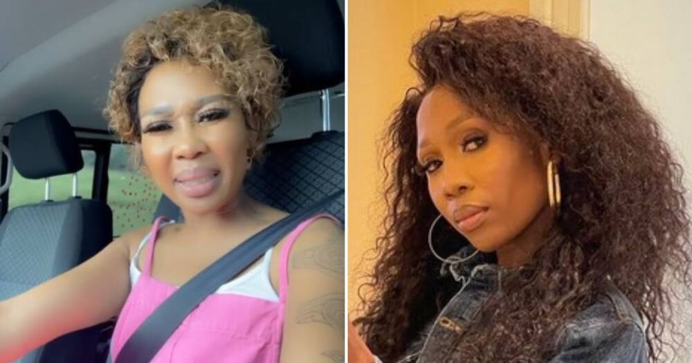 Dineo Ranaka was dragged for driving "recklessly"