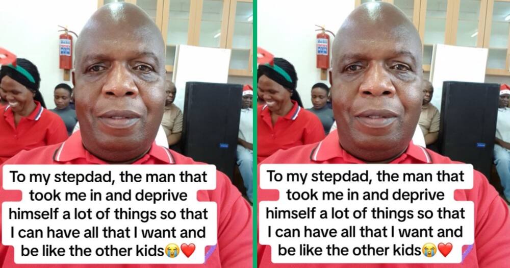 A woman shared a heartfelt note for her late father in a TikTok picture post.