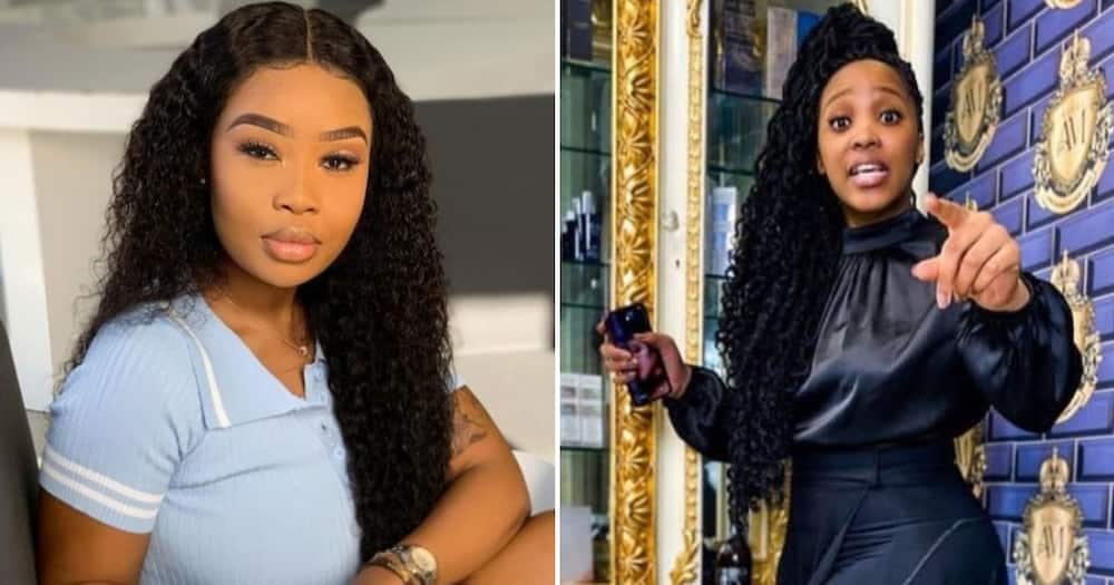 Sithelo Shozi and Sbahle Mpisane Sithelo Shozi and Sbahle Mpisane