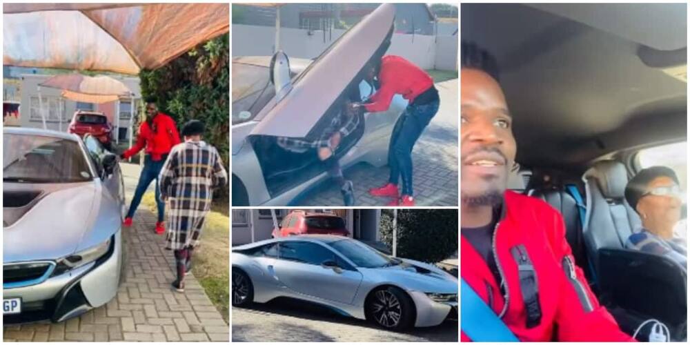 Man celebrates grandma's birthday by taking her out in a N60.7m BMW car, social media reacts
