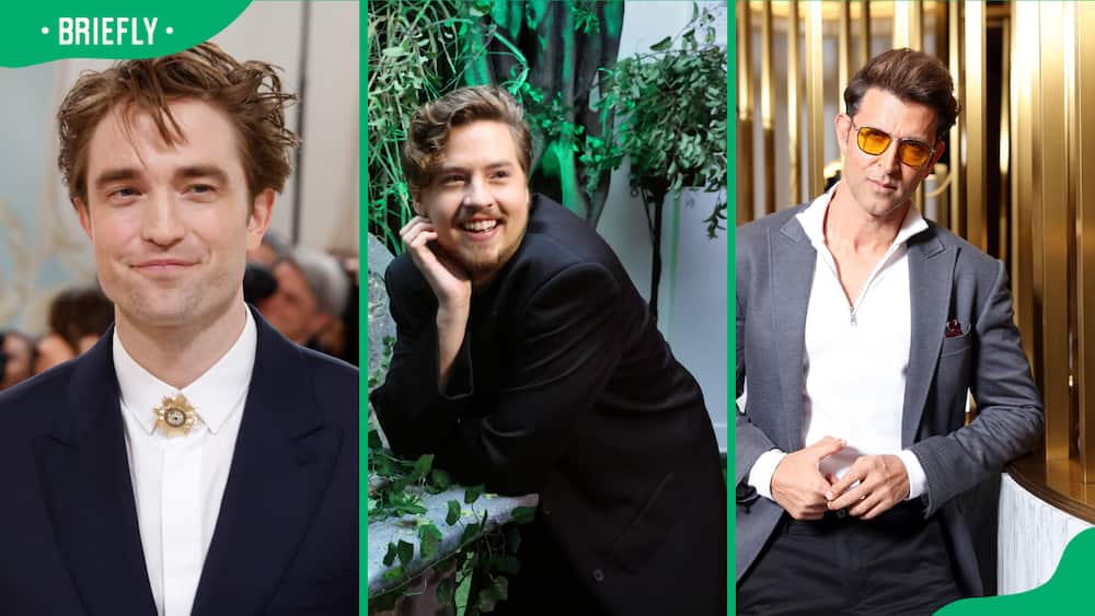 From left to right: Robert Pattinson, Cole Sprouse, Hrithik Roshan