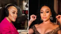 Thando Thabethe makes a fashionable statement in sexy 'Friday night' summer dress: "Looking fly"