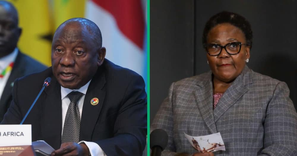 President Cyril Ramaphosa has suspended Dipuo Peters.