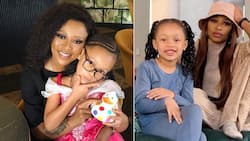 DJ Zinhle and Kairo Forbes enjoy a needed mommy and me spa day