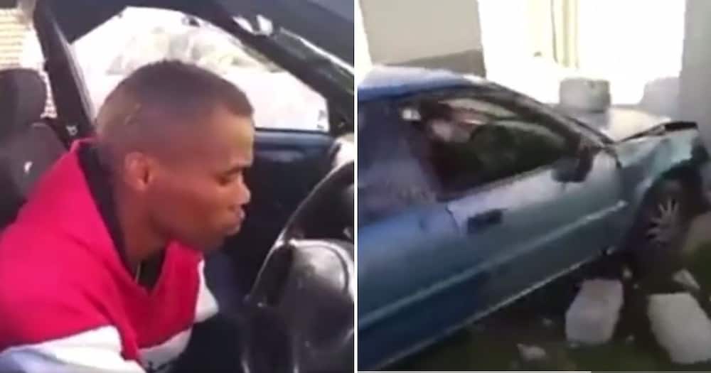 Video, Drunk Driver, Crashing, Car, Mzansi