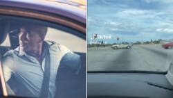 Ford driver reverses perfectly in traffic, Mzansi chuckles at video: "Moonwalk"