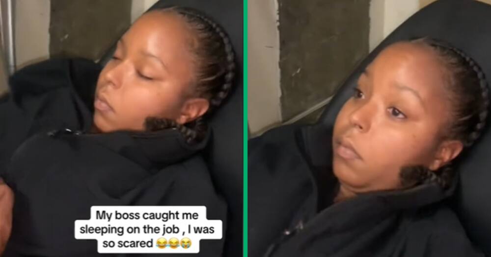 Woman caught sleeping on the job by boss goes viral on TikTok