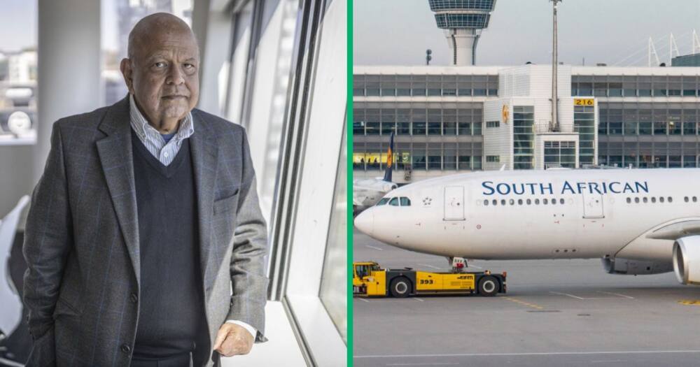 Pravin Gordhan gave an update about South African Airways