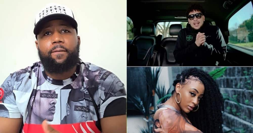 Cassper Nyovest Responds to Nadia Nakia Being on AKA's the Braai Show