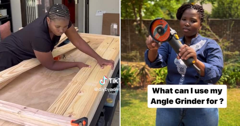 The mom of one is skilled in DIY