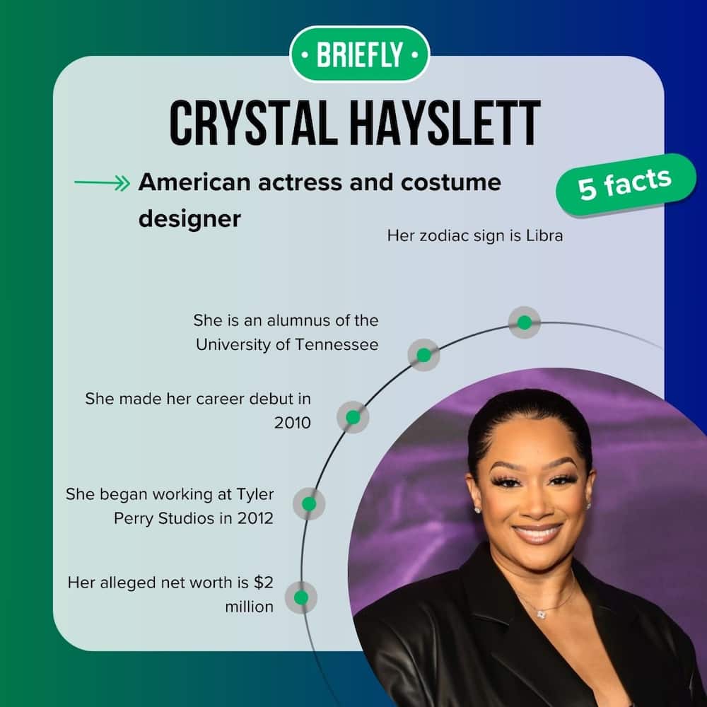 Crystal Hayslett's facts