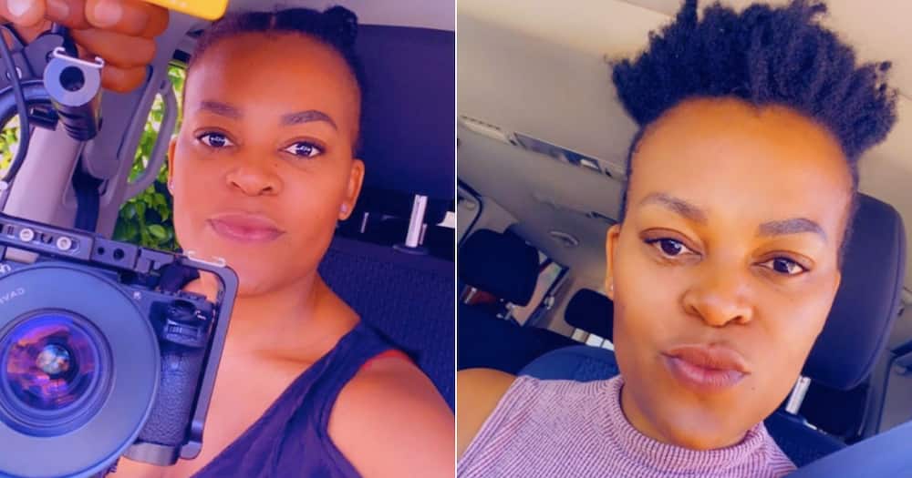 Zodwa Wabantu pays young girl R500 to braid her hair for encouragement