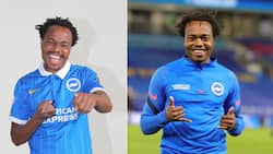 Percy Tau shares heartwarming video with friends who support him