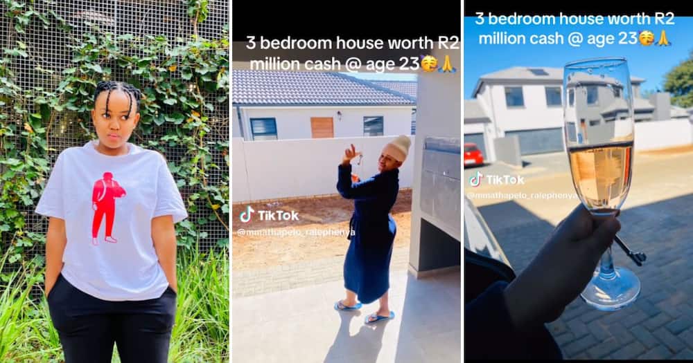 23-year-old woman shows off R2m home