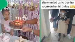 "Cutest gift ever": Woman surprises daughter, 3, with a bedroom for her birthday, melts SA's heart