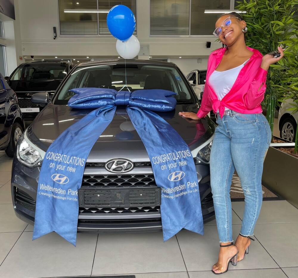 A lady from Joburg got a job and bought a car in just one year.