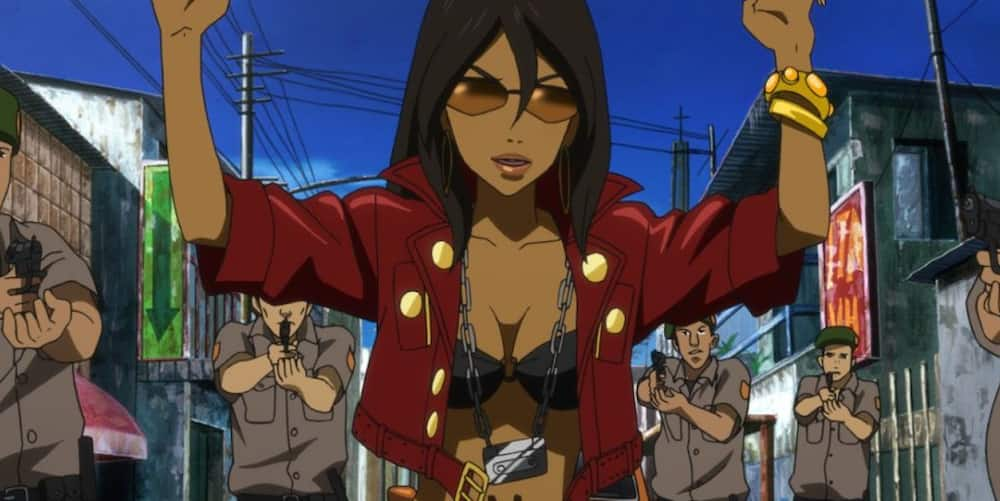 african american anime characters female