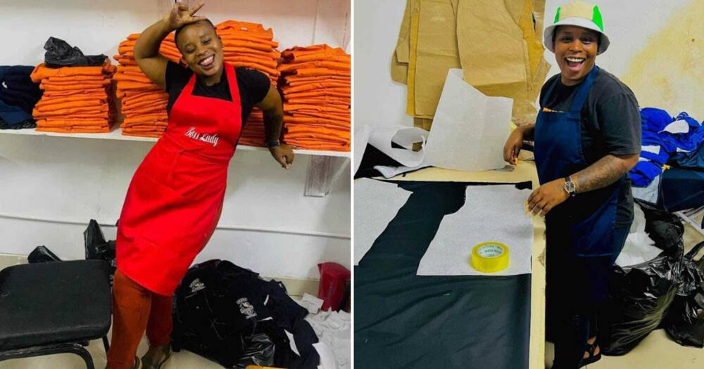 A hard-working lady slays with her clothing business