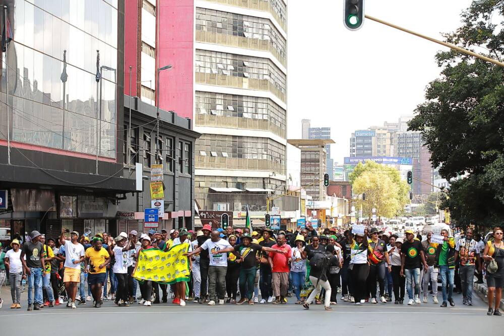 The ANCYL joined the Soshanguve community in an anti-crime march