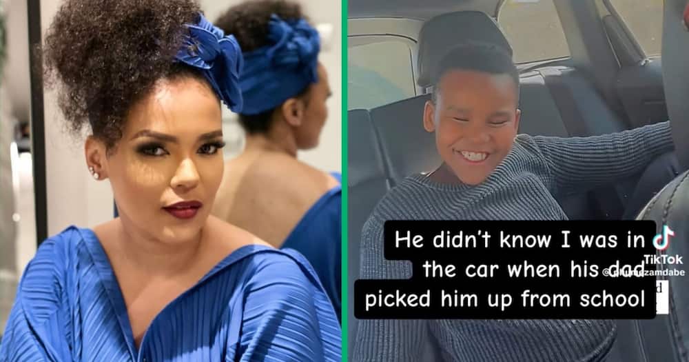 Phumeza Mdabeshared shared a wholesome video of her blind son