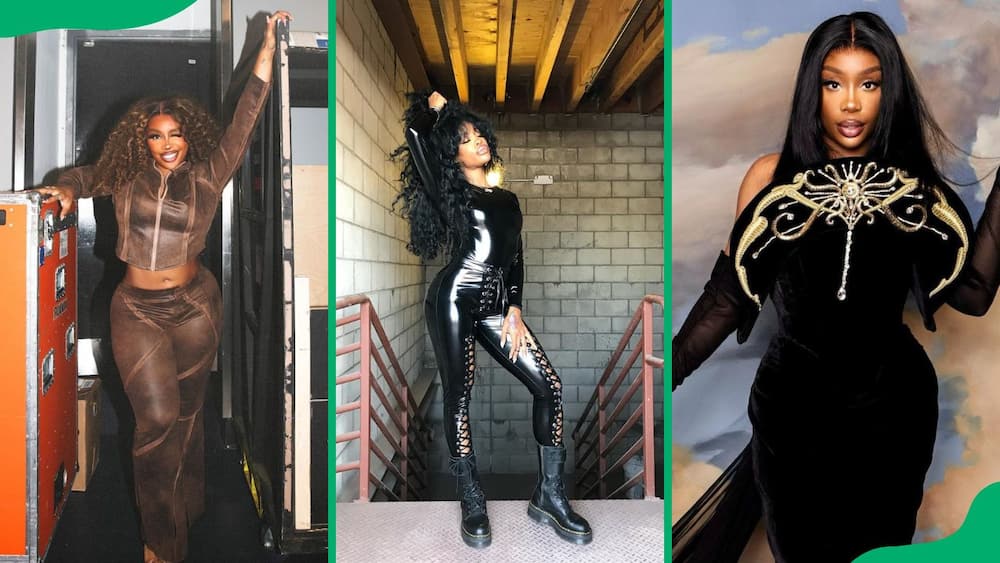 SZA's body before and after surgery