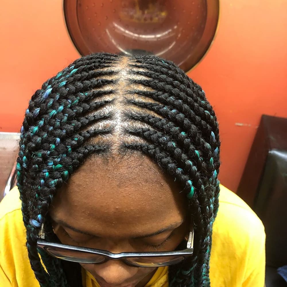 Simple Cornrows Hairstyles 2020 Pictures