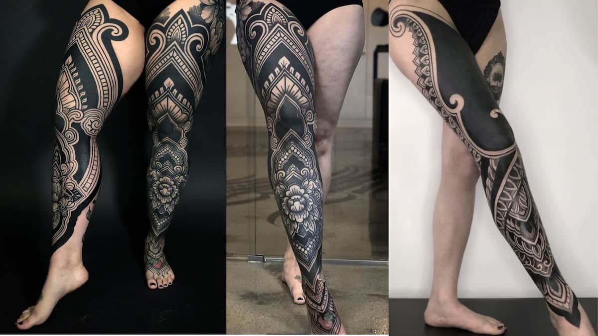 20 top Leg Sleeve Tattoo ideas in 2024