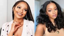 Mihlali Ndamase levels up with stunning brand new Mercedes Benz, SA celebs congratulate her: “What a beast”
