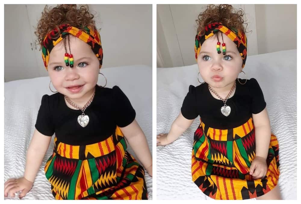 cute baby Ankara dress