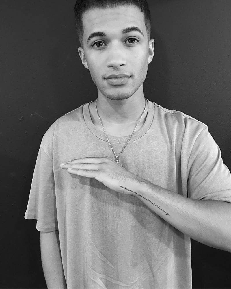 Jordan Fisher tattoos