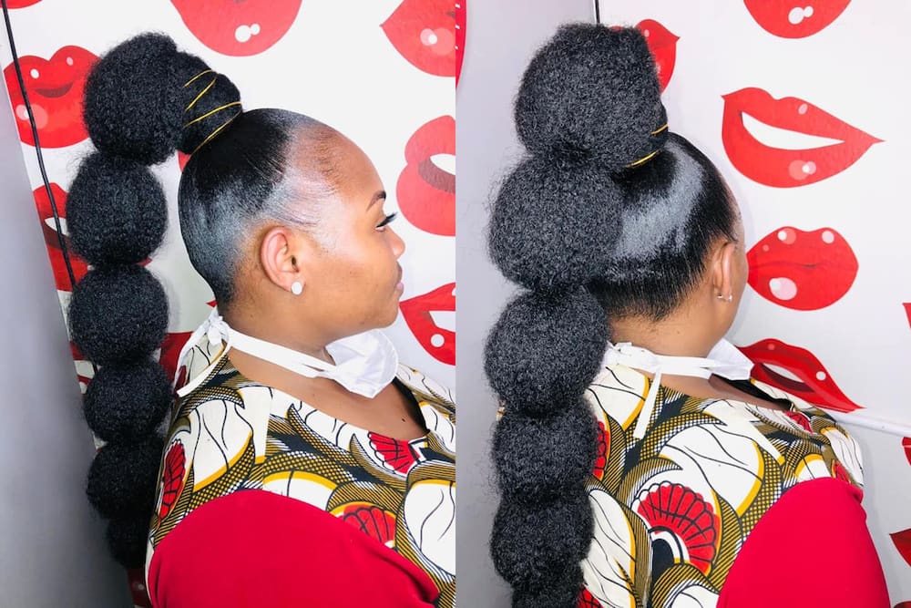 Gel up Hairstyles for Black ladies