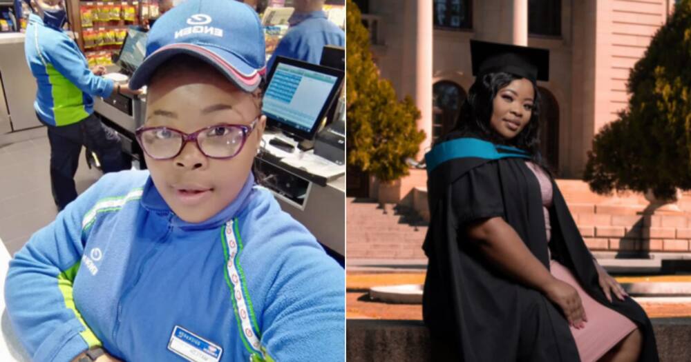 ‘Just Amazing’: Former Engen Cashier Bags a Degree in Microbiology